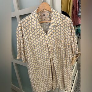 OAS Honeycomb Patterned Men's Shirt